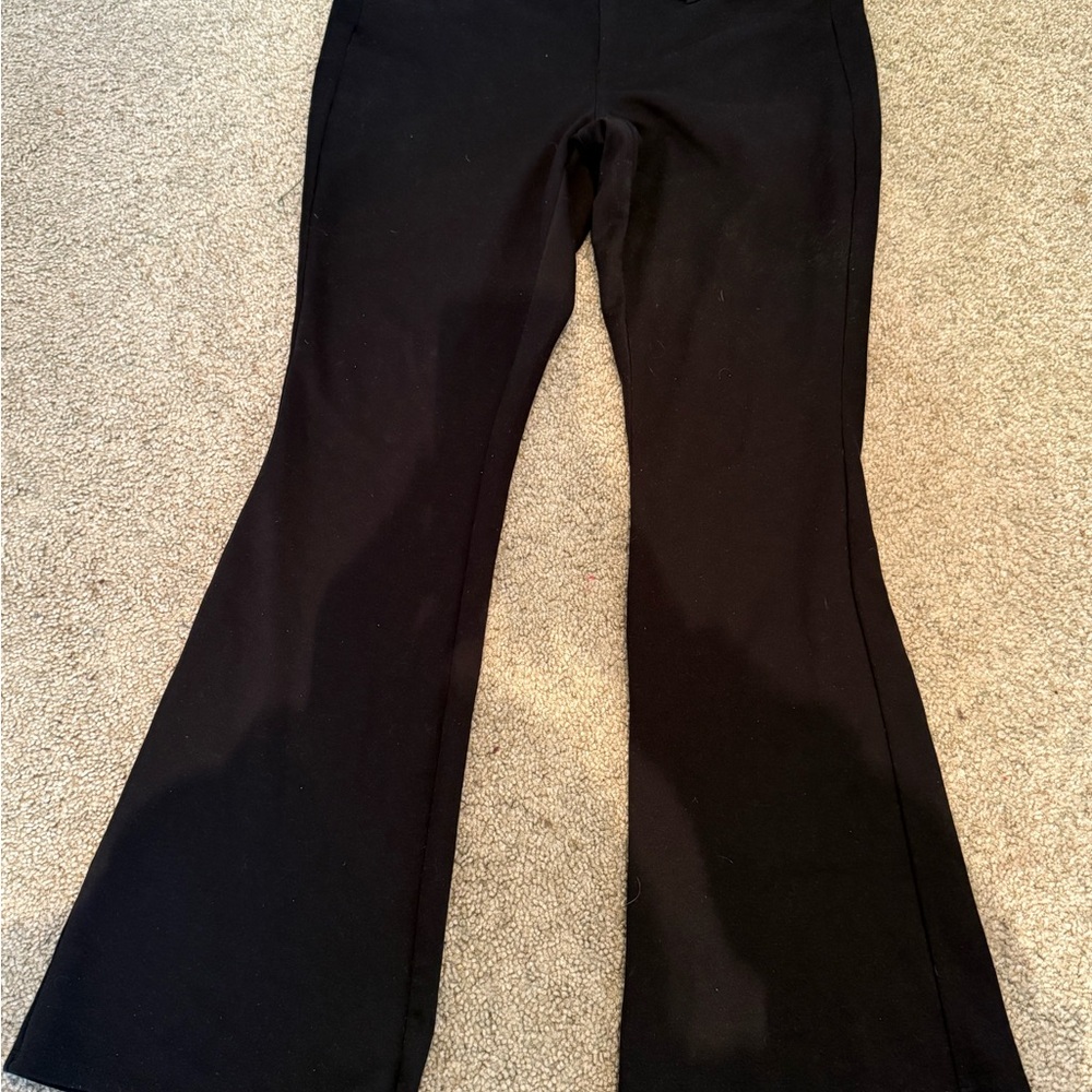 Black Flared Pants